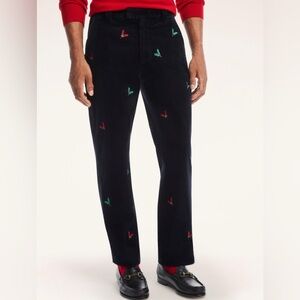 Brooks Brothers Stretch Cotton Holly Corduroy Pants